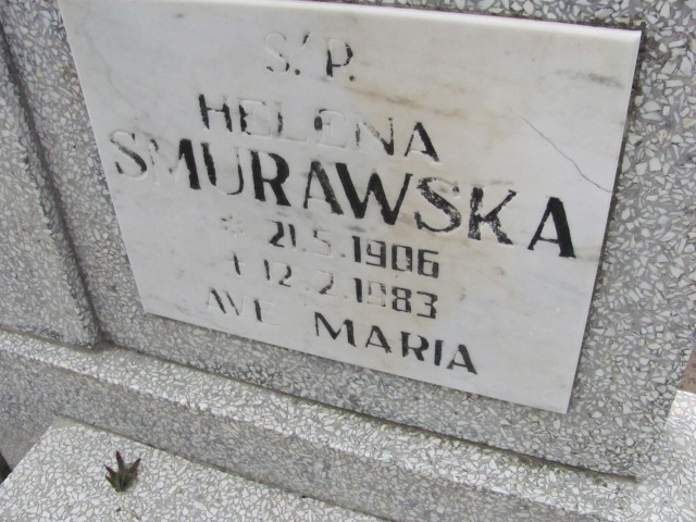 Helena Smurawska  1906 Wyrzysk - Grobonet - Wyszukiwarka osób pochowanych