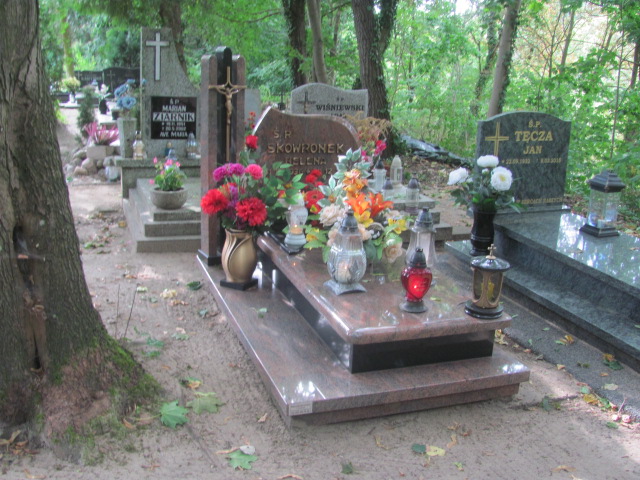 Grób Karol Skowronek