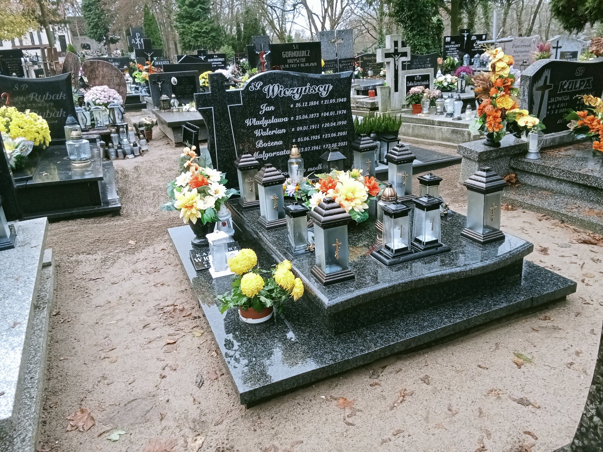 Grób Władysława Wyczyńska