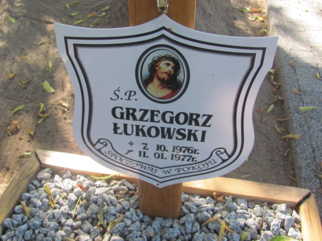 Grzegorz Łukowski 1976 Wyrzysk - Grobonet - Wyszukiwarka osób pochowanych