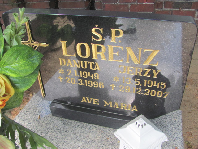Jerzy Lorenz  1945 Wyrzysk - Grobonet - Wyszukiwarka osób pochowanych