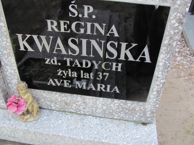 Regina Kwasińska  1928 Wyrzysk - Grobonet - Wyszukiwarka osób pochowanych