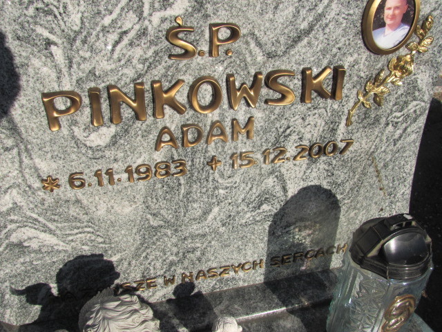 Adam Pinkowski 1983 Wyrzysk - Grobonet - Wyszukiwarka osób pochowanych
